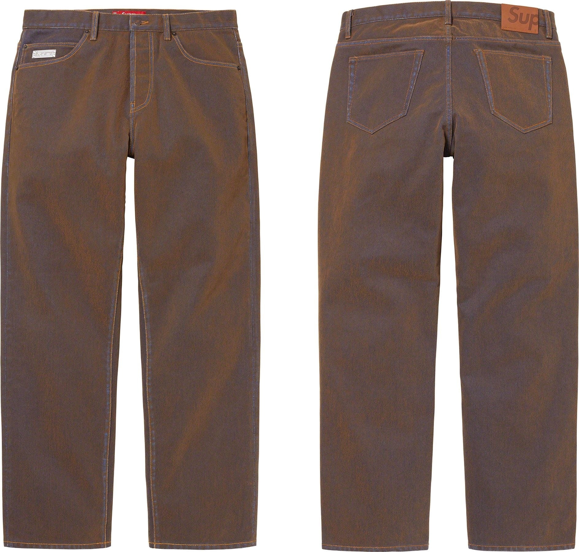 Flocked Regular Jean view 11